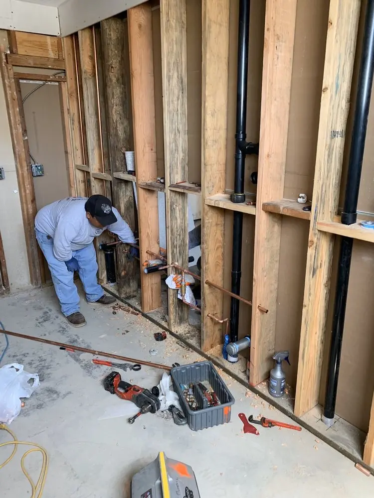 Commercial rough-in plumbing for Gas Line Repair in Riverview